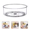 NICHANGHUA Tray Rotating Practical Condiment Organizer Kitchen Spice Rack Organizer Turntable Cabinet Organizer Kitchen Spice Tray (Color : 24x23cm) view 2