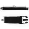 YRYD Multi-compartment Fanny Pack with Massage & Tool Kit Options - Black view 2