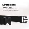 YRYD Multi-compartment Fanny Pack with Massage & Tool Kit Options - Black view 3