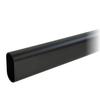 60" Black Oval Closet Rod | Heavy Duty Wardrobe Clothes Pole | 1 Pack view 1