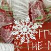 Its The Most Wonderful Time of The Year Holiday Wreath Handmade Deco Mesh Available in 24 inch and 28 inch Diameter view 3