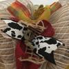 Rise and Shine Farmhouse Deco Mesh Handmade Wreath. Available in 24 inch and 28 inch diameters view 3