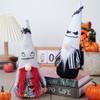 2PCS Halloween Gnomes Plush Decorations, Handmade Rudolph Faceless Doll for Halloween Ornaments, Home Table Dwarf Elf Plush Gnomes Decor, Halloween Christmas Bat Gnomes view 3