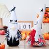 2PCS Halloween Gnomes Plush Decorations, Handmade Rudolph Faceless Doll for Halloween Ornaments, Home Table Dwarf Elf Plush Gnomes Decor, Halloween Christmas Bat Gnomes view 4