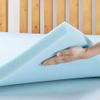 Best Price Mattress 2-inch Ventilated Gel Memory Foam Topper - Twin, Dorm Essentials, Blue view 4