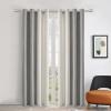 2 Pack Silver Curtain Rods for Windows 48 to 84 Inch(4-7ft),1" Diameter Heavy Duty Curtain Rods,Cylindrical End Cap Curtain Rod,Modern Adjustable Drapery Rods,Window Curtains Rod 48-84",Antique Silver view 3