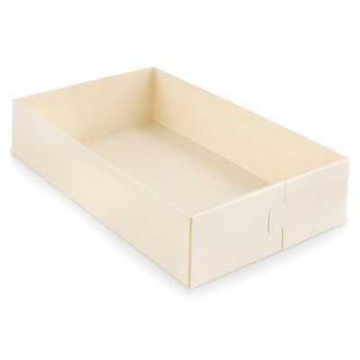 BambooMN Disposable Wood Box - 5.9"x3.3"x1.2" - 100 Pieces - Rectangle