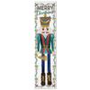 Kindred Hearts 12x48 Merry Christmas Nutcracker Leaner Sign view 1