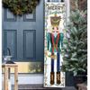 Kindred Hearts 12x48 Merry Christmas Nutcracker Leaner Sign view 2