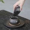 1pc Ceramic Tea Scoop Shovel for Loose Tea Retro Design Spoon for Home Office House and Restaurants Traditional Chinese Style Accessory view 4