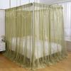 Akiky Canopy for Girls Room Bed Curtains Sheer Curtain for Twin Full Queen Size Bed Drapes,8 Panels Canopies with Light,Room Dcor(Twin,Sage Green) view 2
