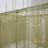 Akiky Canopy for Girls Room Bed Curtains Sheer Curtain for Twin Full Queen Size Bed Drapes,8 Panels Canopies with Light,Room Dcor(Twin,Sage Green) view 3