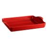Emile Henry, Burgundy Focaccia Bread Pan/Detroit Style Pizza, 15.9 x 12.4 x 2.7in view 1
