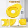 Corn Silk Remover,Corn Cleaning Brush,Vegetable Fruit Silk Remover for Corn Vegetables Cucumber Cleaning Brush Tools(Yellow) view 2