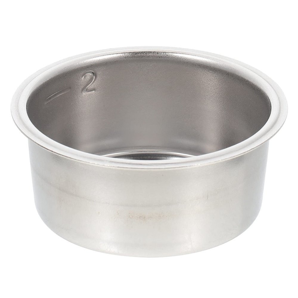 Hemoton Stainless Steel Filter Basket Coffee Machine Accessory for Brewing Polished Design Compatible Portafilter Coffee Makers