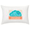 Little Sleepy Head Youth Pillow 16x22 with Hypoallergenic Cotton Pillow case Youth Pillows for Sleeping Age 5-10 - Snugly Designed Youth Neck Pillows for Travel, School and Bedtime - (White) view 1