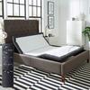 Mielmoon W-Class Adjustable Bed Base Tilt Massage, Wallhugger Engineering, Charging Station, Bluetooth app Controls, Wireless Remote Head and Foot Incline Adjustable (Queen) view 3