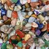 King of Rocks: 25lb Bulk Wholesale Lot Natural AAA Grade Tumbled Stones | Healing and Reiki Crystals view 1