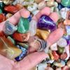 King of Rocks: 25lb Bulk Wholesale Lot Natural AAA Grade Tumbled Stones | Healing and Reiki Crystals view 2