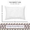Little Sleepy Head Youth Pillow 16x22 with Hypoallergenic Cotton Pillow case Youth Pillows for Sleeping Age 5-10 - Snugly Designed Youth Neck Pillows for Travel, School and Bedtime - (Elephants Gray) view 3
