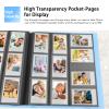 Photo Album for Fujifilm Instax Mini Camera, Polaroid Mini Camera, for Fujifilm Instax 12 11 9 40 99 90 8 7 Evo LiPlay Instant Cameras, 2x3 Inch instax Mini Photo Album (560 Pockets Blue) view 2
