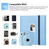 Photo Album for Fujifilm Instax Mini Camera, Polaroid Mini Camera, for Fujifilm Instax 12 11 9 40 99 90 8 7 Evo LiPlay Instant Cameras, 2x3 Inch instax Mini Photo Album (560 Pockets Blue) view 4