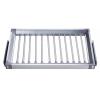 JIAOCKJIAO Wardrobe Pull Out Trousers Rack, Rectangle Pull Out Pants Rack, Multifunction Extendable Closet Valet Rod Double Row Rails, for Spaces or cabinets Without top Panels view 1