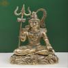 Exotic India 15" Brass Mahadeva Lord Shiva - Brass view 1