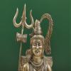 Exotic India 15" Brass Mahadeva Lord Shiva - Brass view 4