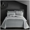 3-Piece Quilt Set 100% Cotton Quilt Cover, Grey Queen Size Quilts for Bed, Machine Washable Thin Comforter, Ultra Soft Lightweight Summer Comforter, Bedspread for All Seasons view 1