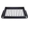 JIAOCKJIAO Wardrobe Pull Out Trousers Rack, Rectangle Pull Out Pants Rack, Multifunction Extendable Closet Valet Rod Double Row Rails, for Spaces or cabinets Without top Panels view 1