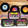 Funrous 12 Pcs 80s90s Party Favors Novelty Boom Favor Boxes Back to the 1980s Retro Cassette Treat Boxes Radio Decorations Table Centerpieces for Retro 1980s 1990s Hip Hop Birthday Party view 4