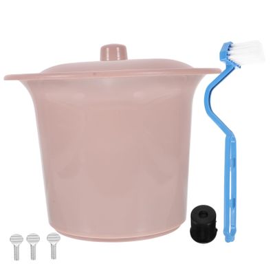Zerodeko Child Toilet Seat Toddler Potty Boys and Girls Portable Potty Training Toilet Plastic Lid Spittoon Old Man Urinal Pail Pot Bedpan Sealing Lid for Home Random Color