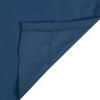ChadMade Memory Shaped Drape Soild Polyester Curtain 96 Inches Long, Thermal Insulated Blackout Curtain Light Blocking Pinch Pleat Drape for Bedroom (W100 x L96, 1 Panel, Navy) view 4