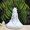 Adiyogi in White Shiva Statue for Car Dash Board, Pooja & Gift Mahadev Murti, Idol, Lord Adiyogi Shankara for Home & Office Decor view 1