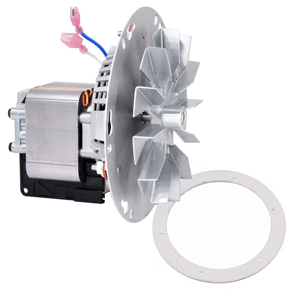 Criditpid Replacement A-E-027 Combustion Blower Motor for Breckwell Pellet Stove P22, P23, P24, P26, P2000, P2700, Big E Models, Exhaust Blower for US Stove 5040 Pellet Stoves.(Without Housing)