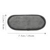 CALLARON 4pcs Refrigerator Drip Tray Absorbent Water Cushion Mat for Fridge Prevents Spills and Protects and Easy to Install Grey Design view 2