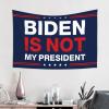 Beer Decorations for Man Cave Biden is Not My President Tapestry Cool Things for Your Room Flags for Room Teen ( Size : 100X150CM ) view 2