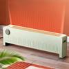 BOBONI Baseboard Heater,Electric Fan Heater, Thermostat, Compact Radiator,Low Level/high 2 Heat Settings,for Greenhouses, Heaters, Garages,Overheat Protect view 3