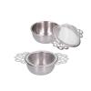 2Pcs Tea Infuser, Stainless Steel Tea Strainers for Loose Tea Mesh Tea Infuser Tea Strainers with Drip Bowls Tea Diffuser for Loose Tea(Silver) view 1