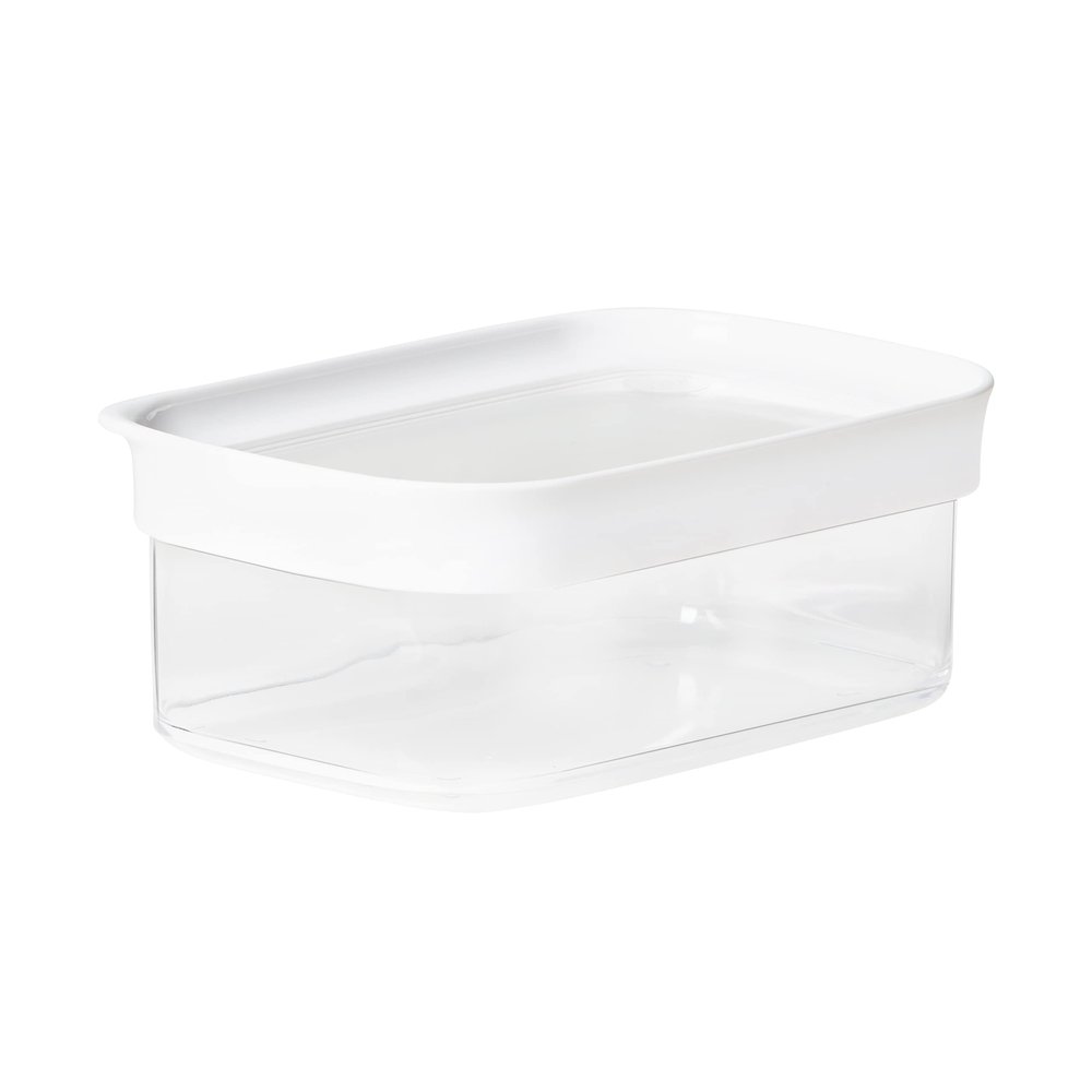 Emsa N11416 Optima Dry Storage Container 0.45 Litres Rectangular 100% Safe, Hygienic, Safe and Space-Efficient, Fresh Seal, BPA-Free, Transparent Design