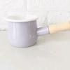 550ml Non-stick Milk Pan Double Mouth Mini Enamel Mixture Cooking Soup Pot (Color : D) view 1