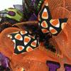 Happy Haunting with Spider, Skull and Witch Hat. Available in 24 inch and 28 inch diameters view 3