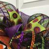 Happy Haunting with Spider, Skull and Witch Hat. Available in 24 inch and 28 inch diameters view 4