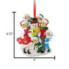 3D Building Snowman Family of 6 Christmas Ornament 2025 Personalized Family Christmas Ornaments 2025 | Frosty Winter Holiday Personalized Tree Ornaments Customizable Gifts Snow People of Six Ornament view 3