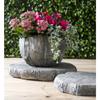 Allstate Kalanchoe Two-Tone Artificial Floral Bush Spray - 13.5" - Pink view 2