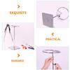 BESTonZON Household Tong Stand Wear-Resistant Clip Holder Kitchen Accessory for Countertop and Cooking Utensils Stable Convenient Food Clip Rack 9.44X7.08X5.9 Inches view 2