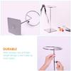 BESTonZON Household Tong Stand Wear-Resistant Clip Holder Kitchen Accessory for Countertop and Cooking Utensils Stable Convenient Food Clip Rack 9.44X7.08X5.9 Inches view 3