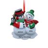 3D Personalized Our First Christmas Ornament 2025 | Custom Frosty Snowman Couple Ornaments Snow Couples Ornament 2025 Family of 2 Unique for a Couple Ornaments Couples Unique Gifts view 1