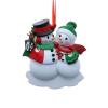 3D Personalized Our First Christmas Ornament 2025 | Custom Frosty Snowman Couple Ornaments Snow Couples Ornament 2025 Family of 2 Unique for a Couple Ornaments Couples Unique Gifts view 2
